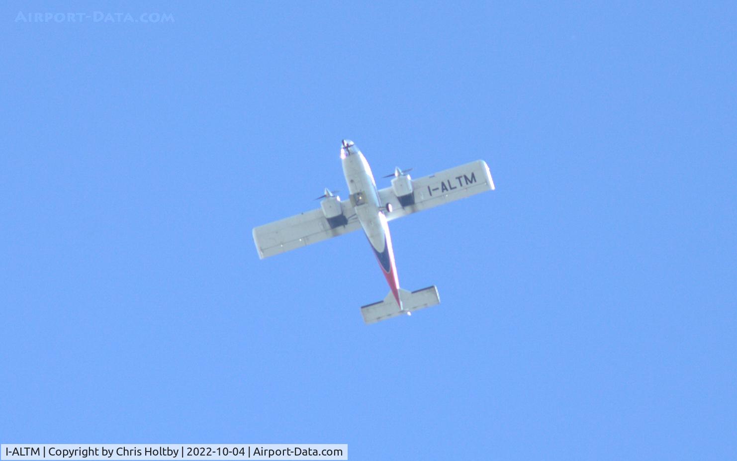 I-ALTM, Partenavia Observer 2 P.68 C/N 427-26/OB2, Over Slano, Croatia