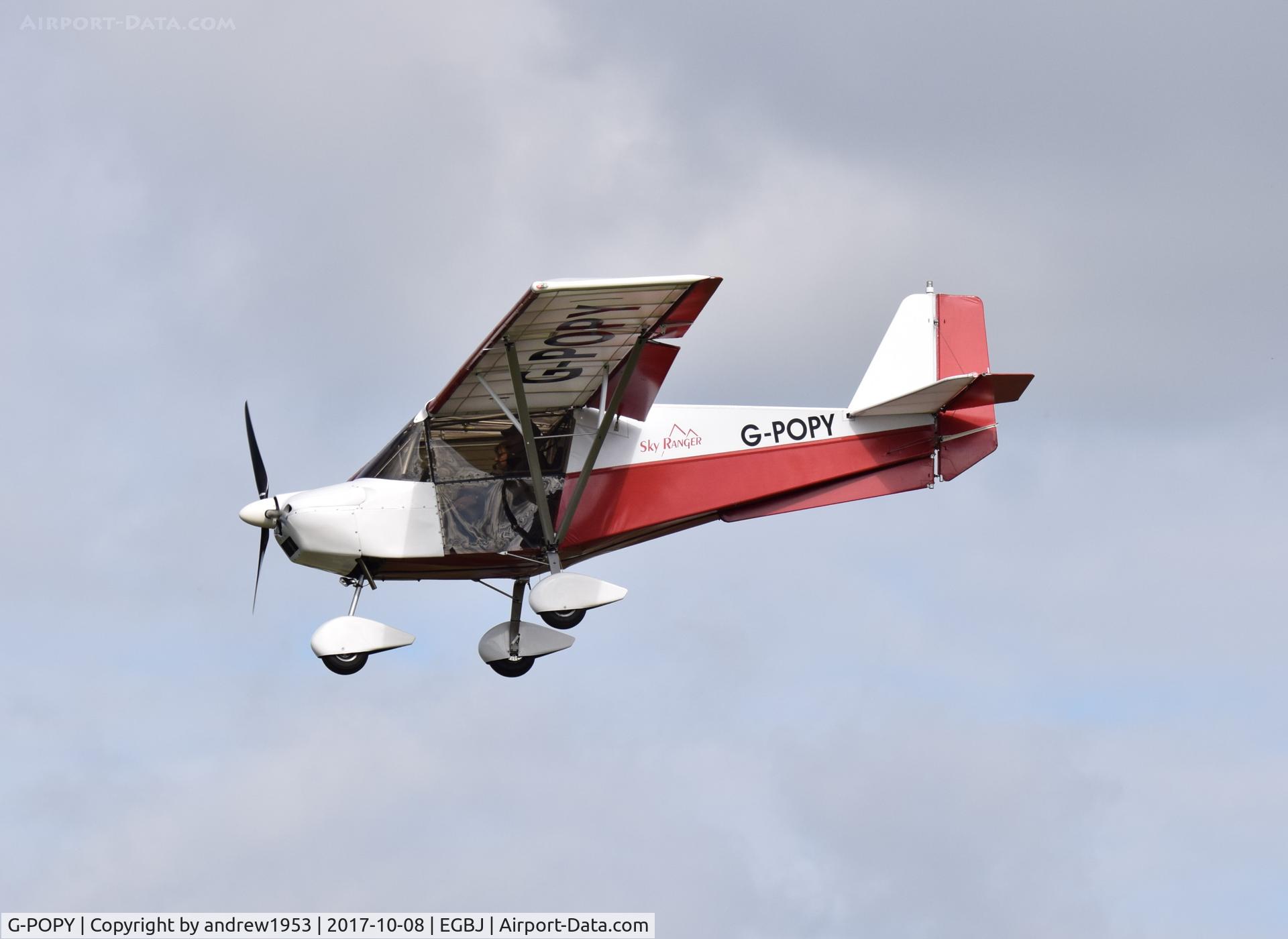 G-POPY, 2007 Best Off Skyranger Swift 912S(1) C/N BMAA/HB/519, G-POPY at Gloucestershire Airport.