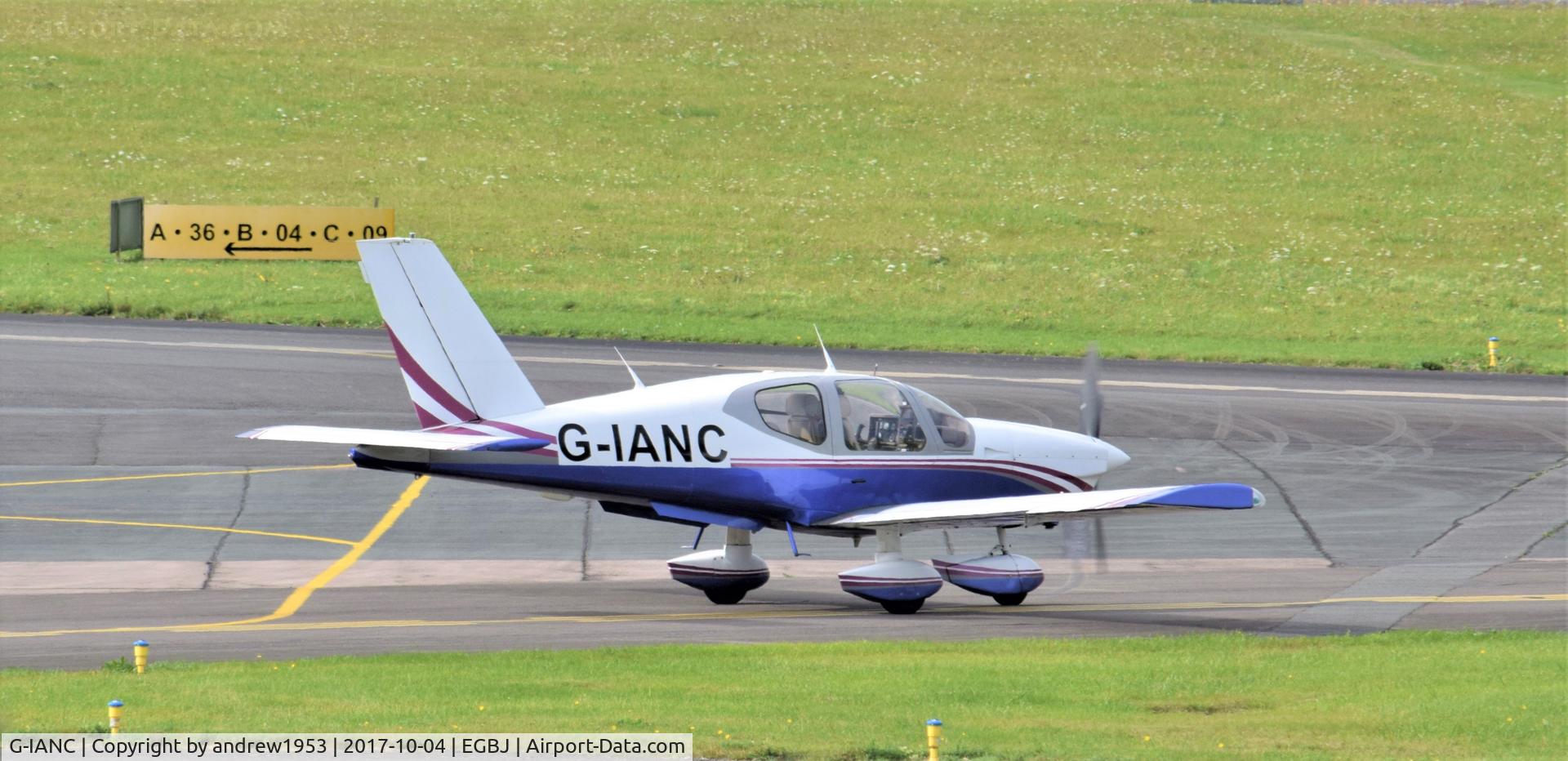 G-IANC, 1980 Socata TB-10 Tobago C/N 150, G-IANC at Gloucestershire Airport.