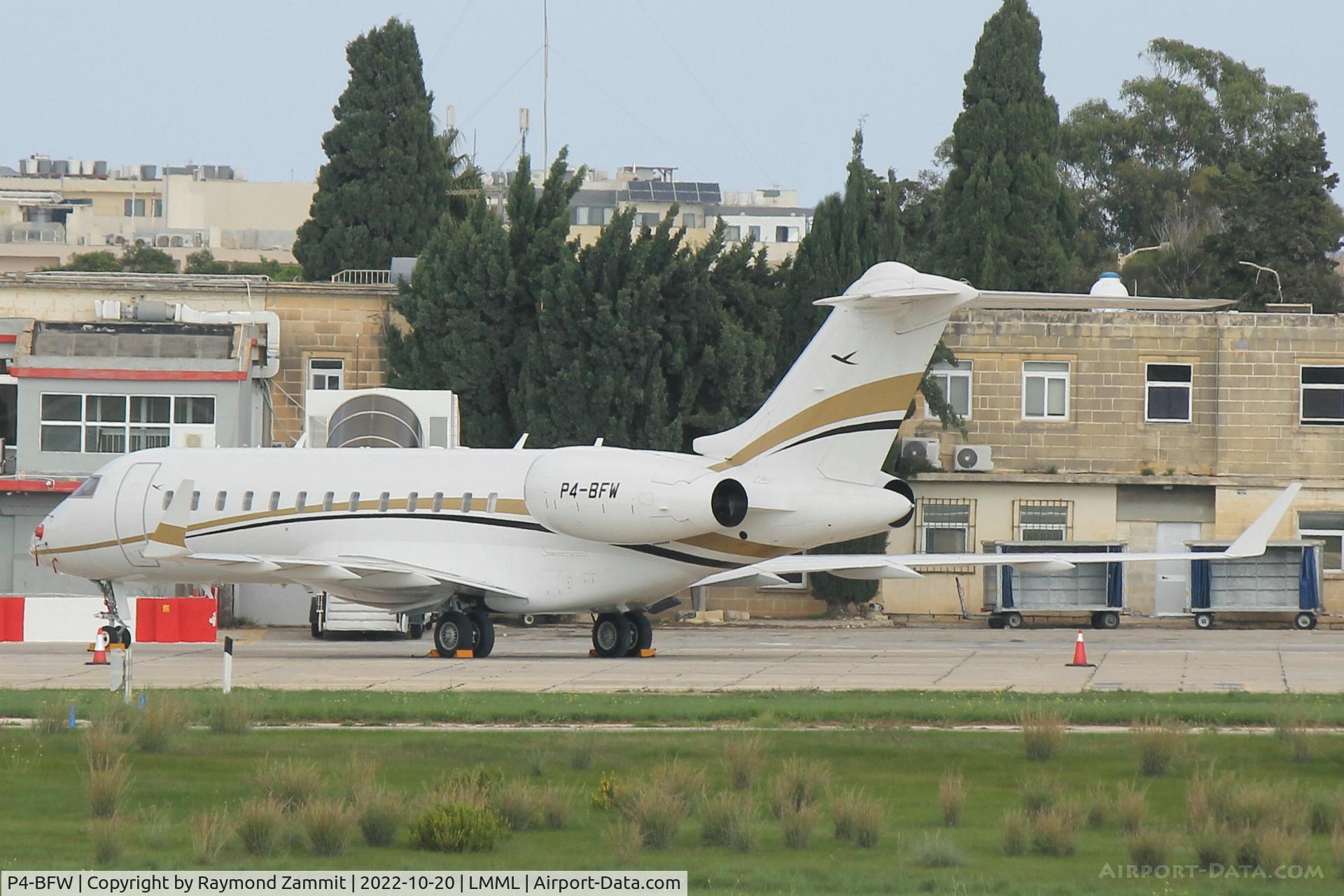 P4-BFW, Bombardier BD-700 1A10 Global Express C/N 9099, Bombardier BD-700 1A10 Global Express P4-BFW Best Fly