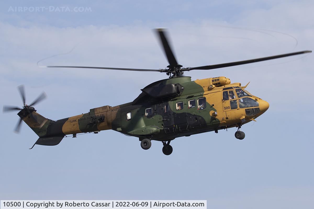 10500, Eurocopter AS-532UL Cougar C/N 2421, EFES 2022 - Livex