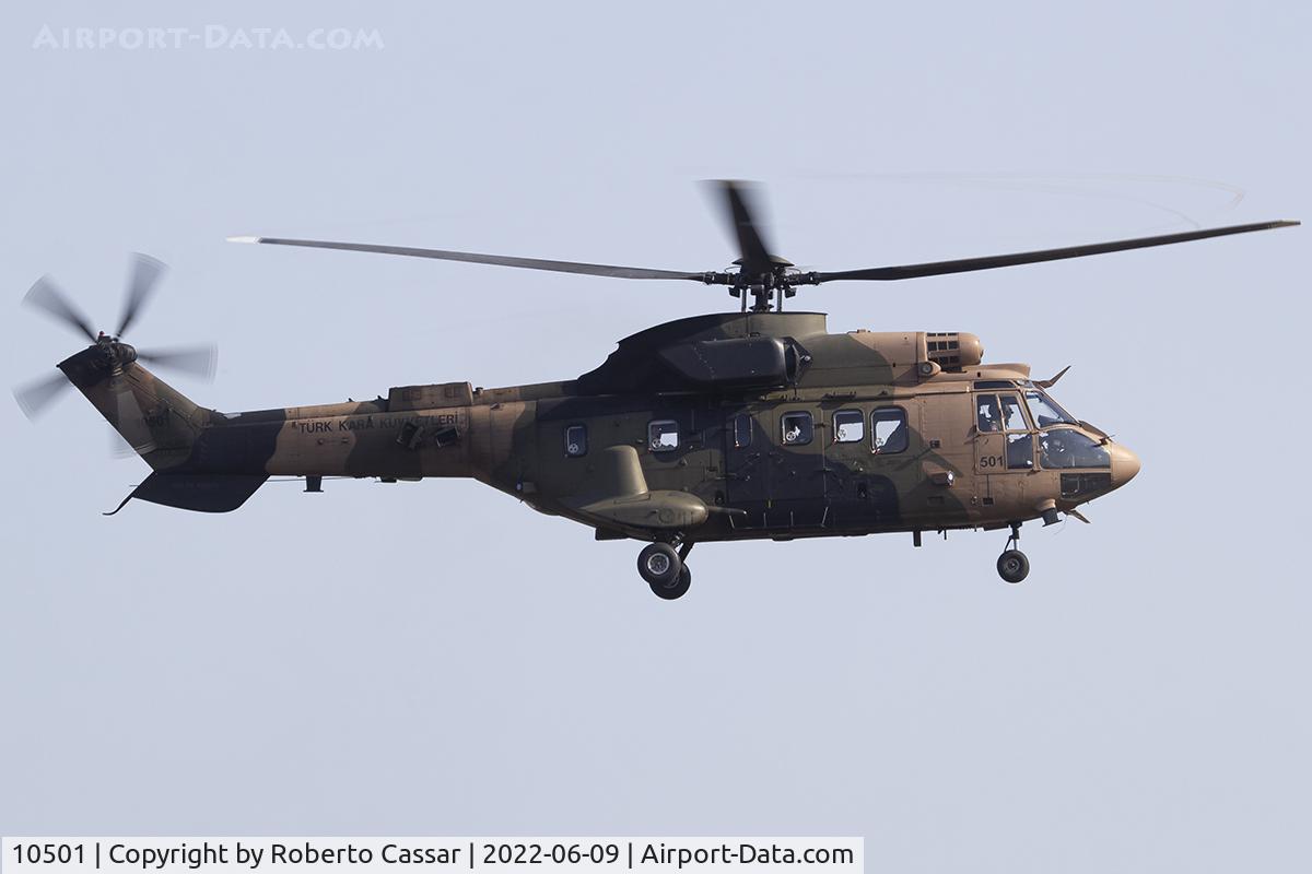 10501, Eurocopter AS-532UL Cougar C/N 2422, EFES 2022 - Livex