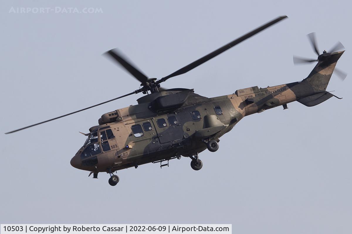 10503, Eurocopter AS-532UL Cougar C/N 2414, EFES 2022 - Livex