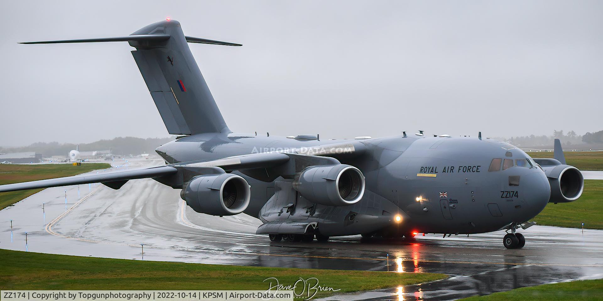 ZZ174, 2001 Boeing C-17A Globemaster III C/N F-081, 24/99sq out of Brize Norton