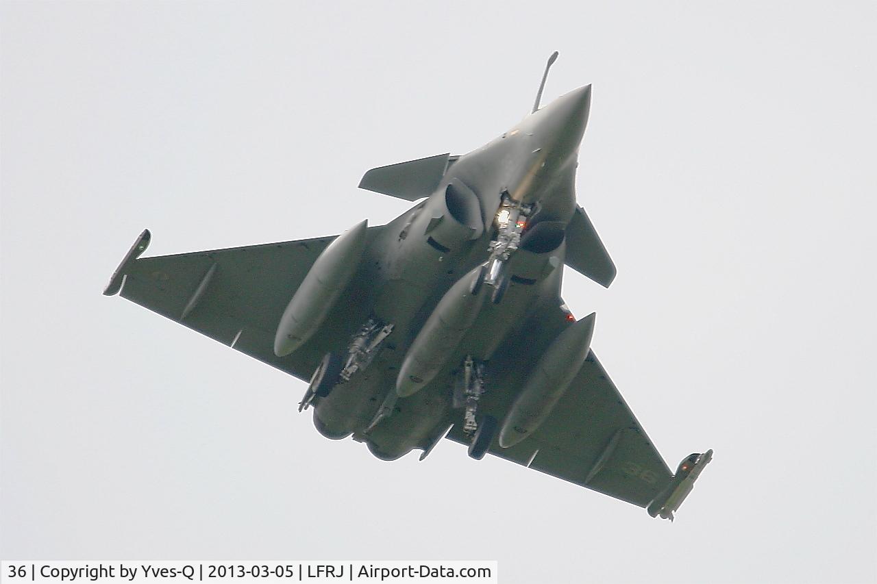 36, Dassault Rafale M C/N 36, Dassault Rafale M,  Short approch rwy 08, Landivisiau naval air base (LFRJ)