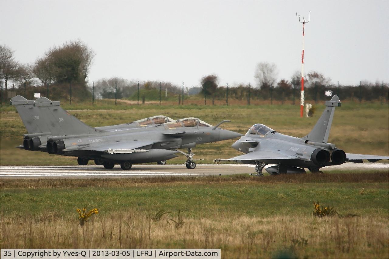 35, 2012 Dassault Rafale M C/N 35, Dassault Rafale M,  Ready to take off rwy 08, Landivisiau naval air base (LFRJ)