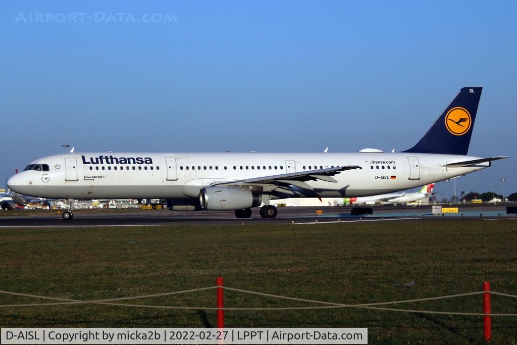 D-AISL, 2008 Airbus A321-231 C/N 3434, Taxiing