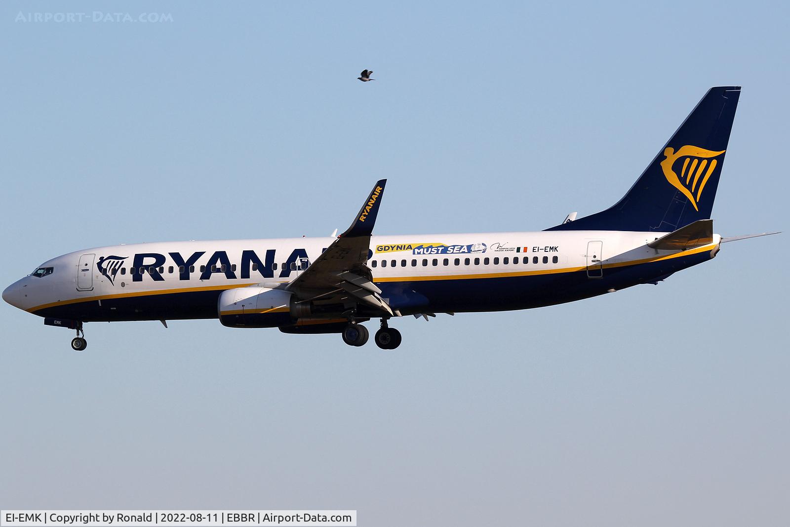 EI-EMK, 2010 Boeing 737-8AS C/N 38512, at bru