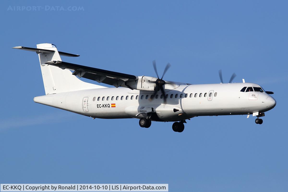 EC-KKQ, 2007 ATR 72-212A C/N 763, at lis