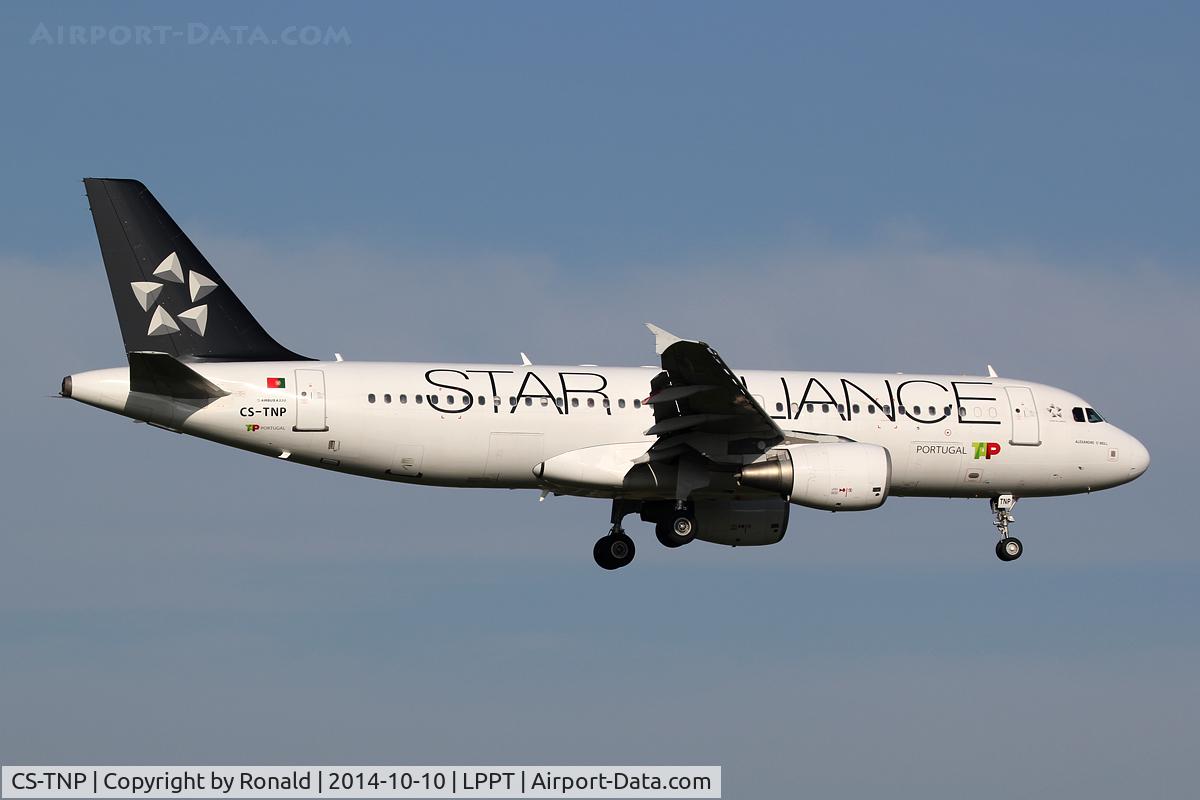 CS-TNP, 2004 Airbus A320-214 C/N 2178, at lis