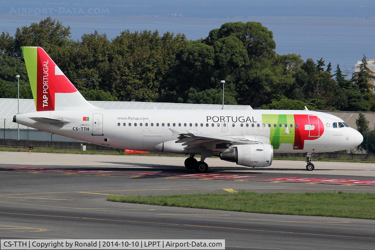 CS-TTH, 1998 Airbus A319-111 C/N 917, at lis