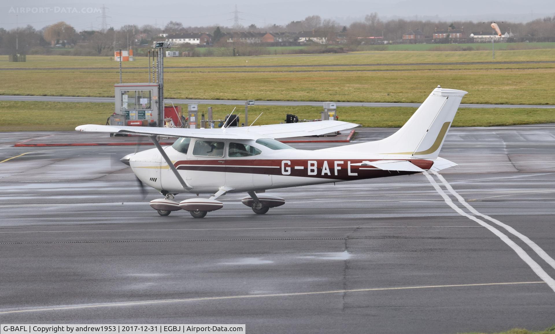 G-BAFL, 1973 Cessna 182P Skylane C/N 182-61469, G-BAFL at Gloucestershire Airport.