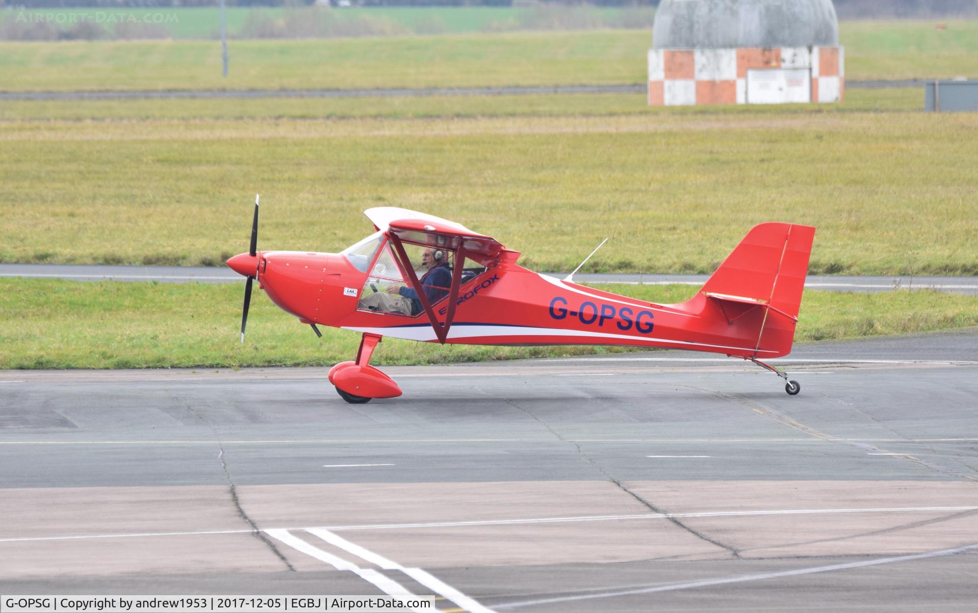 G-OPSG, 2013 Aeropro Eurofox 912(S) C/N LAA 376-15148, G-OPSG at Gloucestershire Airport.