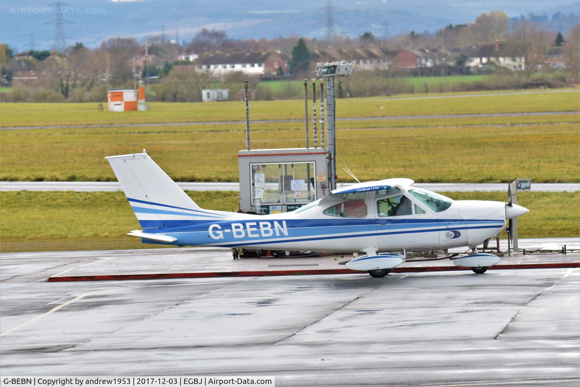 G-BEBN, 1971 Cessna 177B Cardinal C/N 17701631, G-BEBN at Gloucestershire Airport.