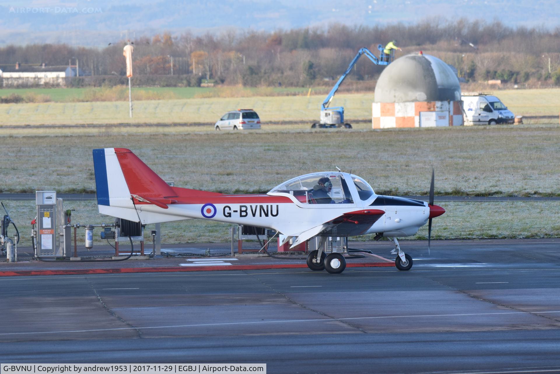 G-BVNU, 1994 FLS Aerospace Sprint Club C/N 004, G-BVNU at Gloucestershire Airport.