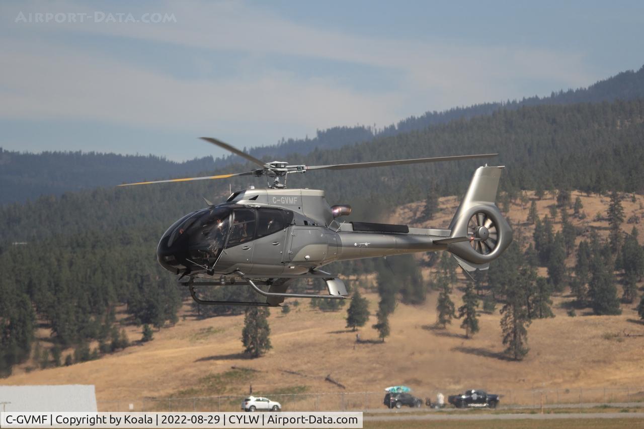 C-GVMF, 2018 Airbus Helicopters H 130 C/N 8586, First pic in the database. Flying in from Penticton.