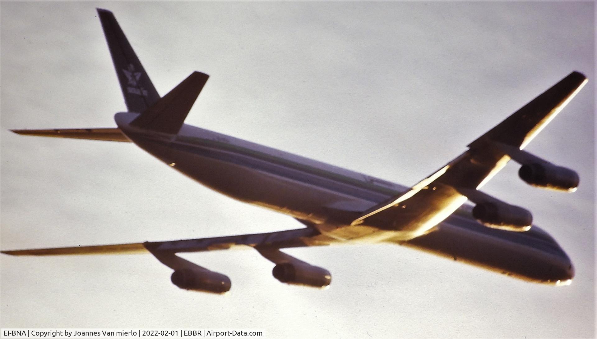 EI-BNA, 1968 Douglas DC-8-63F C/N 45989, Slide scan