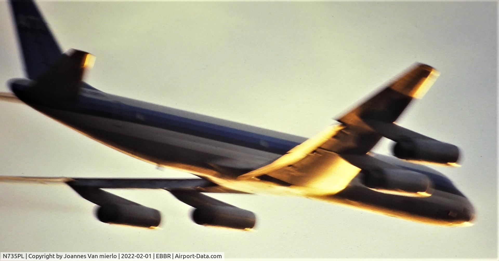 N735PL, 1971 Douglas DC-8-62 C/N 46153, Slide scan
