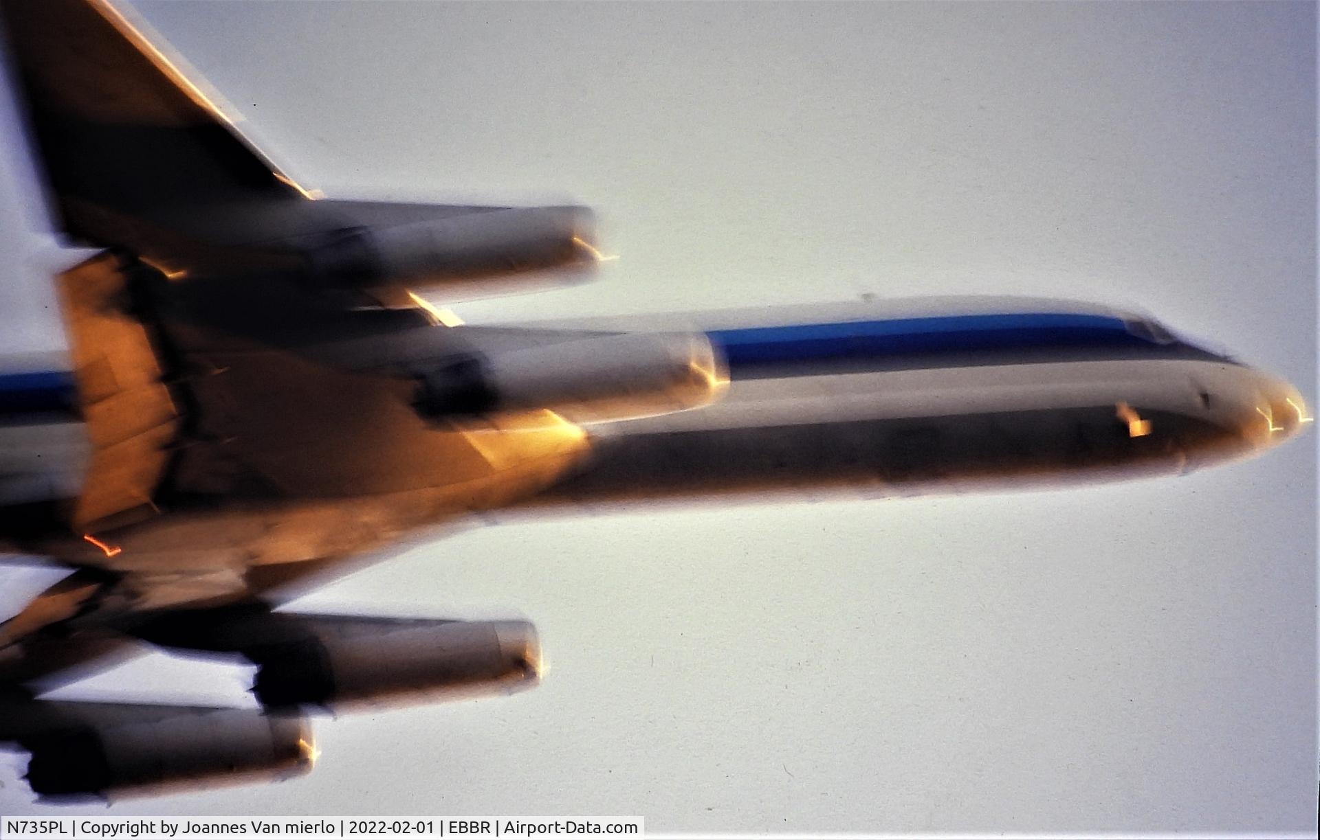 N735PL, 1971 Douglas DC-8-62 C/N 46153, Slide scan