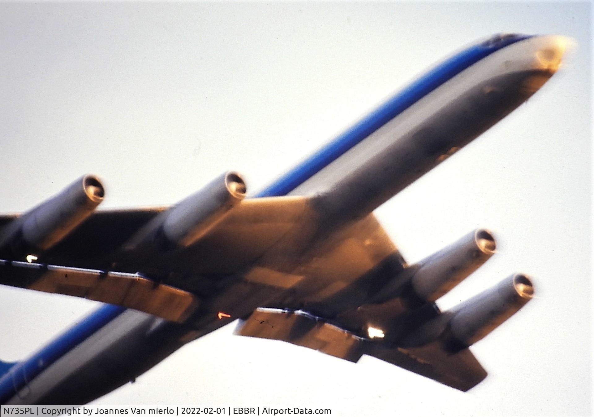 N735PL, 1971 Douglas DC-8-62 C/N 46153, Slide scan