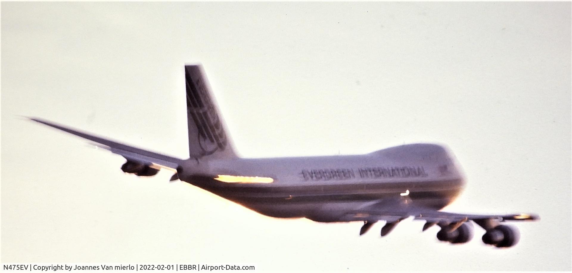 N475EV, 1970 Boeing 747-121 C/N 19638, Slide scan '91