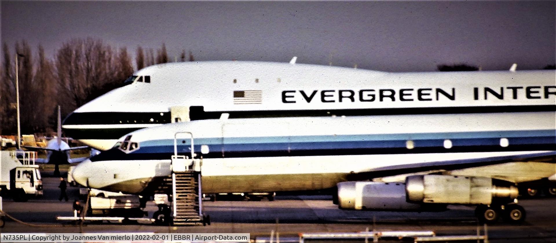 N735PL, 1971 Douglas DC-8-62 C/N 46153, Slide scan '91