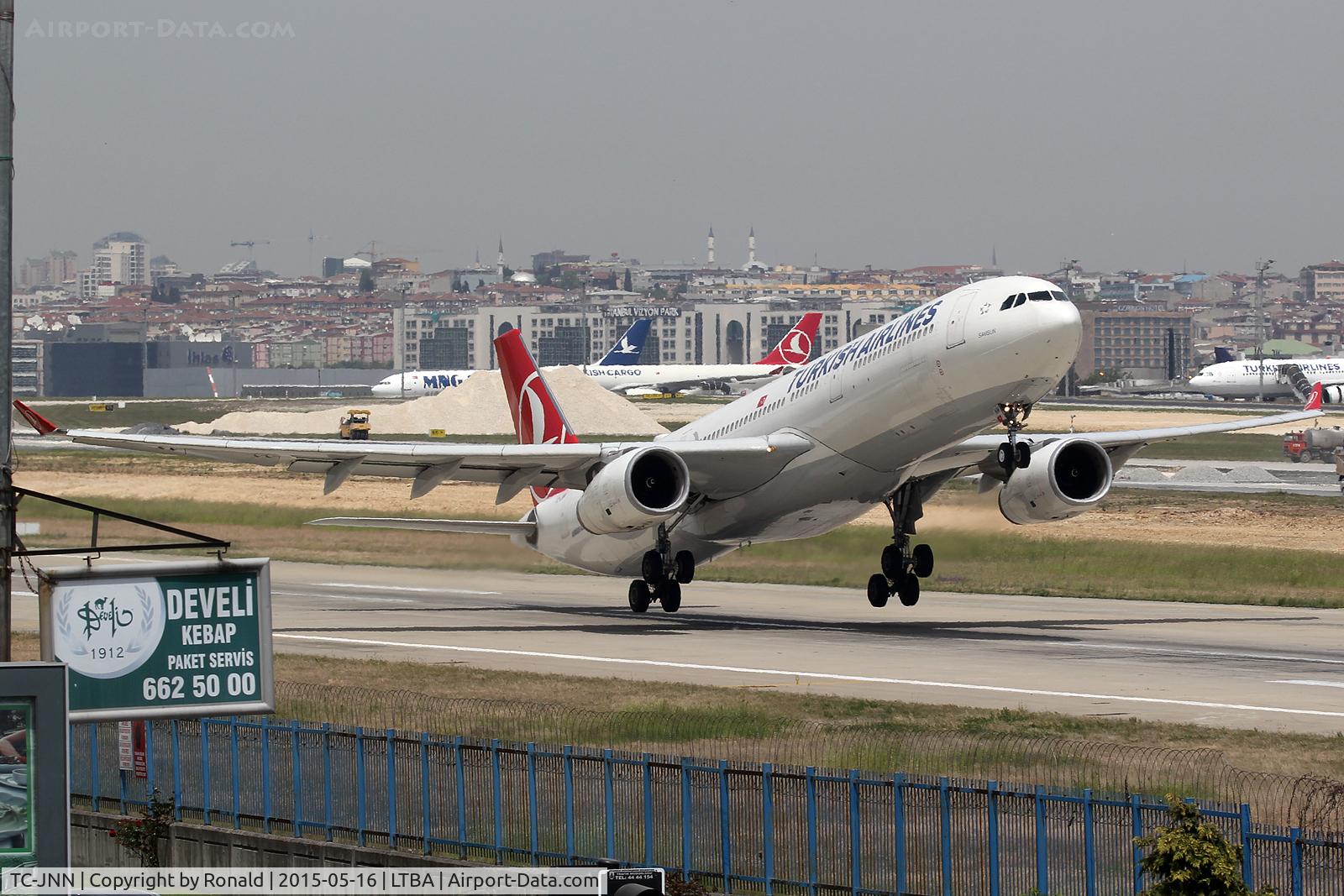 TC-JNN, 2011 Airbus A330-343X C/N 1228, at ataturk