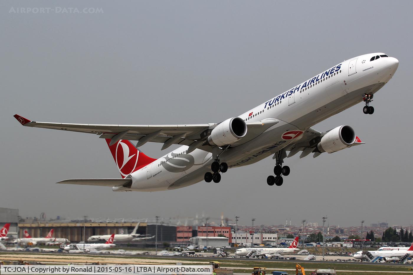 TC-JOA, 2014 Airbus A330-303 C/N 1501, at ataturk