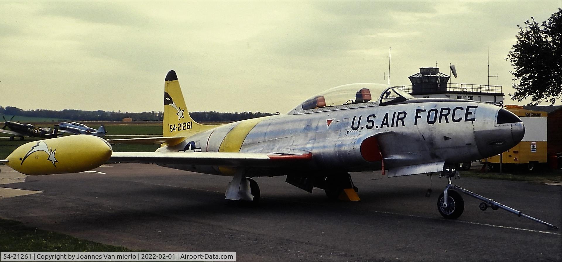 54-21261, Lockheed T33 C/N 00000000, Slide scan
