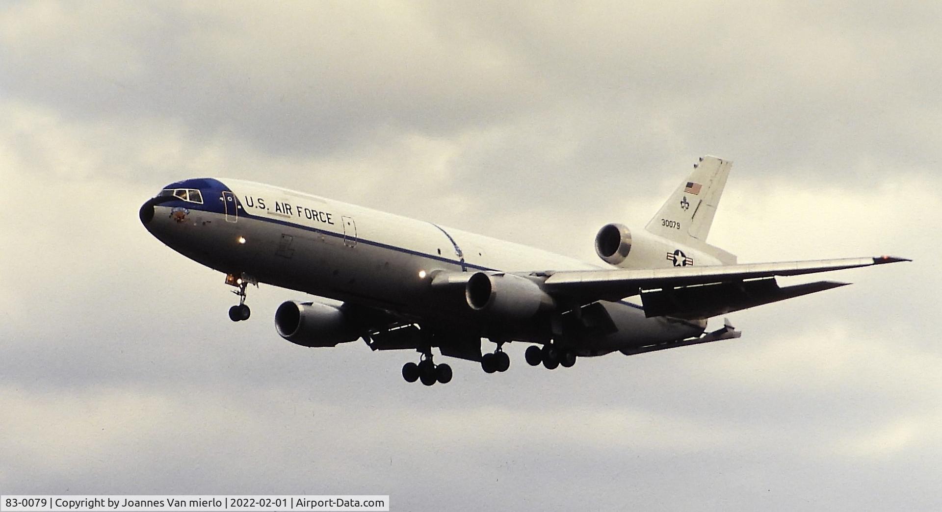 83-0079, 1983 McDonnell Douglas KC-10A Extender C/N 48220, Slide scan