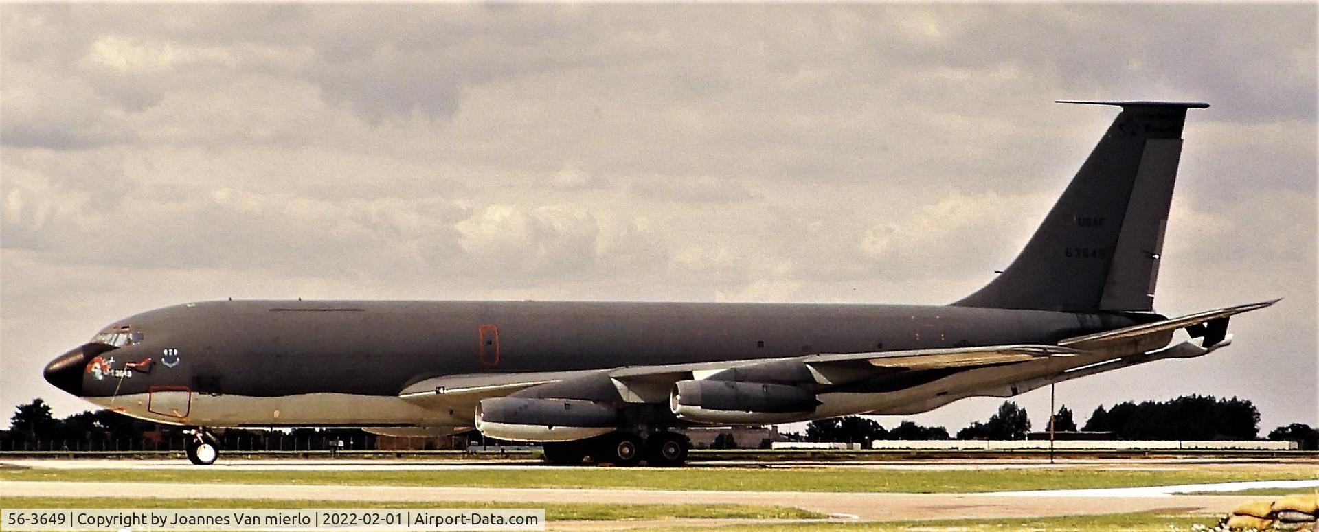 56-3649, 1956 Boeing KC-135A Stratotanker C/N 17398, Slide scan