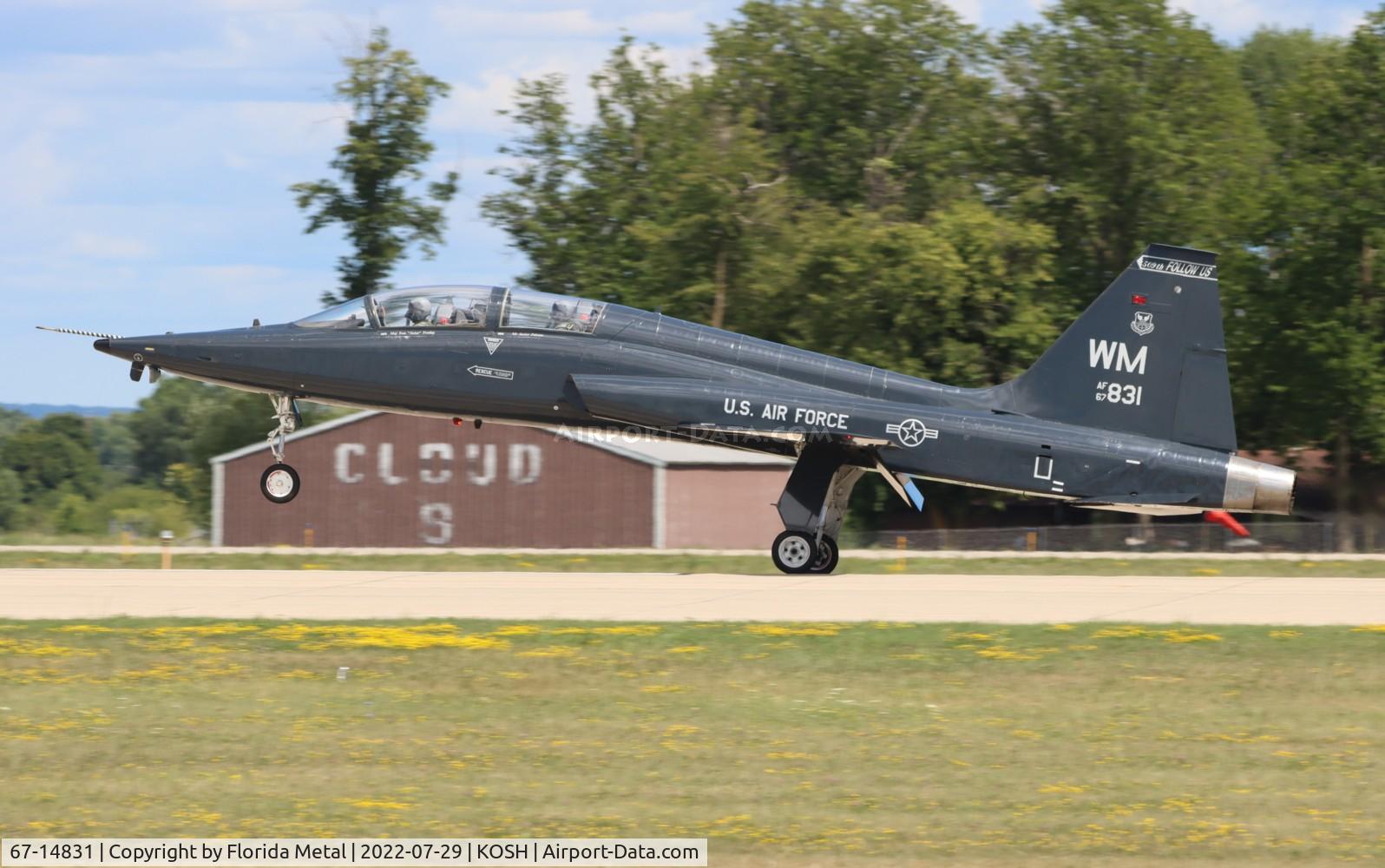 67-14831, 1966 Northrop T-38A Talon C/N T.6026, OSH 2022