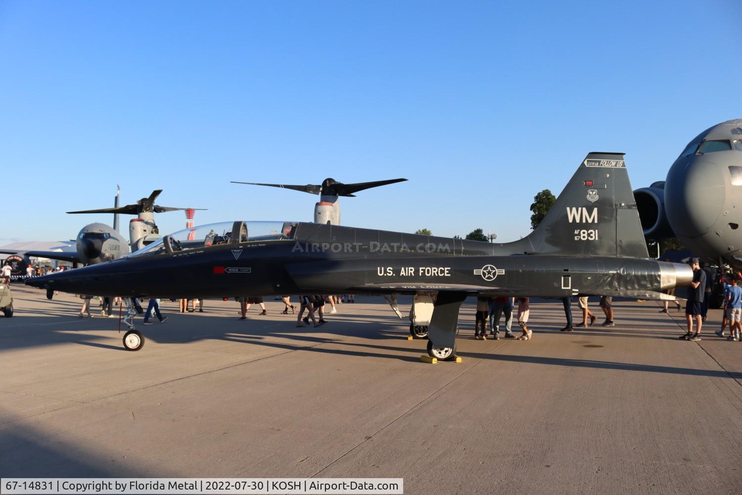 67-14831, 1966 Northrop T-38A Talon C/N T.6026, OSH 2022