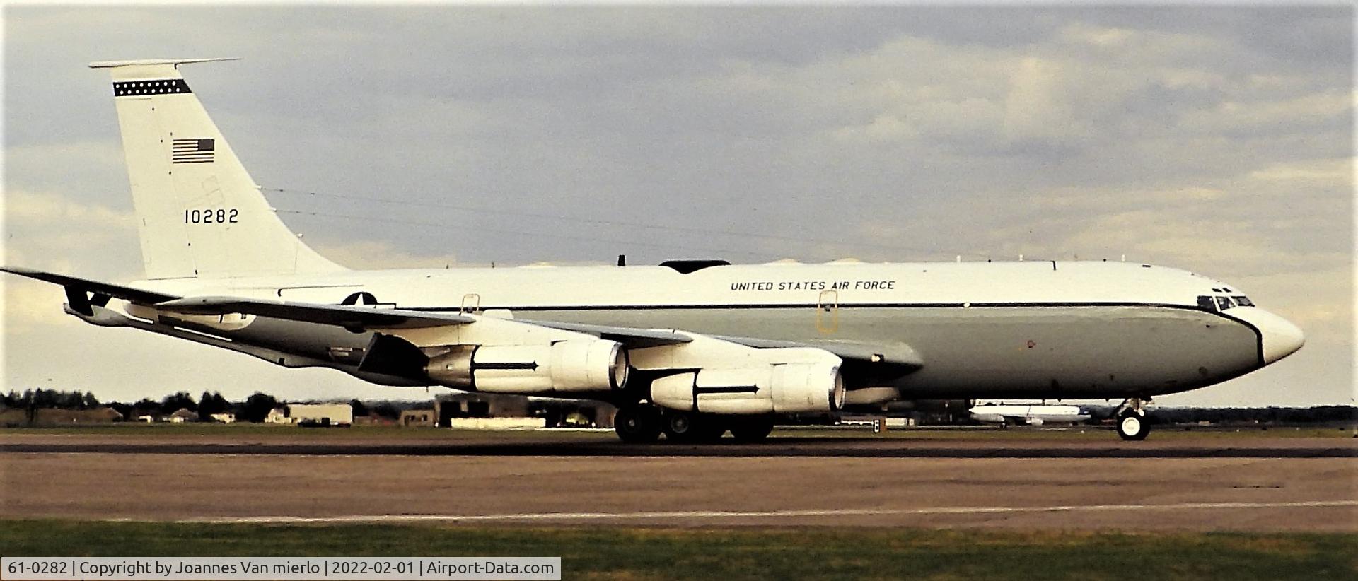 61-0282, 1961 Boeing EC-135H Stratotanker C/N 18189, Slide scan
