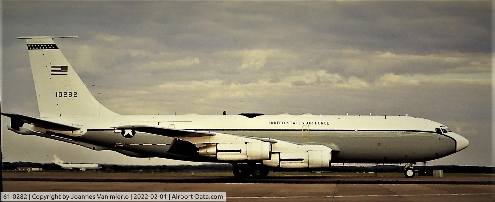 61-0282, 1961 Boeing EC-135H Stratotanker C/N 18189, Slide scan