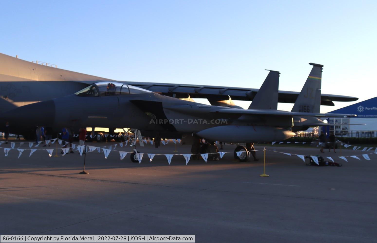 86-0166, 1986 McDonnell Douglas F-15C Eagle C/N 1014/C394, OSH 2022