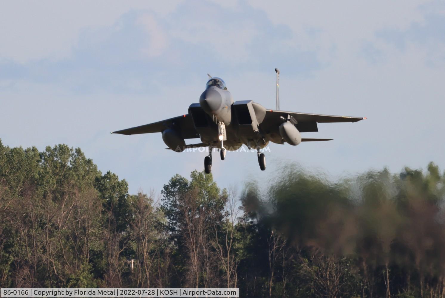 86-0166, 1986 McDonnell Douglas F-15C Eagle C/N 1014/C394, OSH 2022