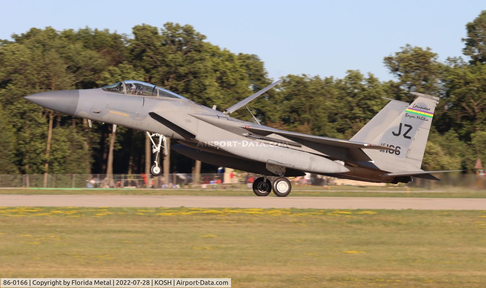 86-0166, 1986 McDonnell Douglas F-15C Eagle C/N 1014/C394, OSH 2022