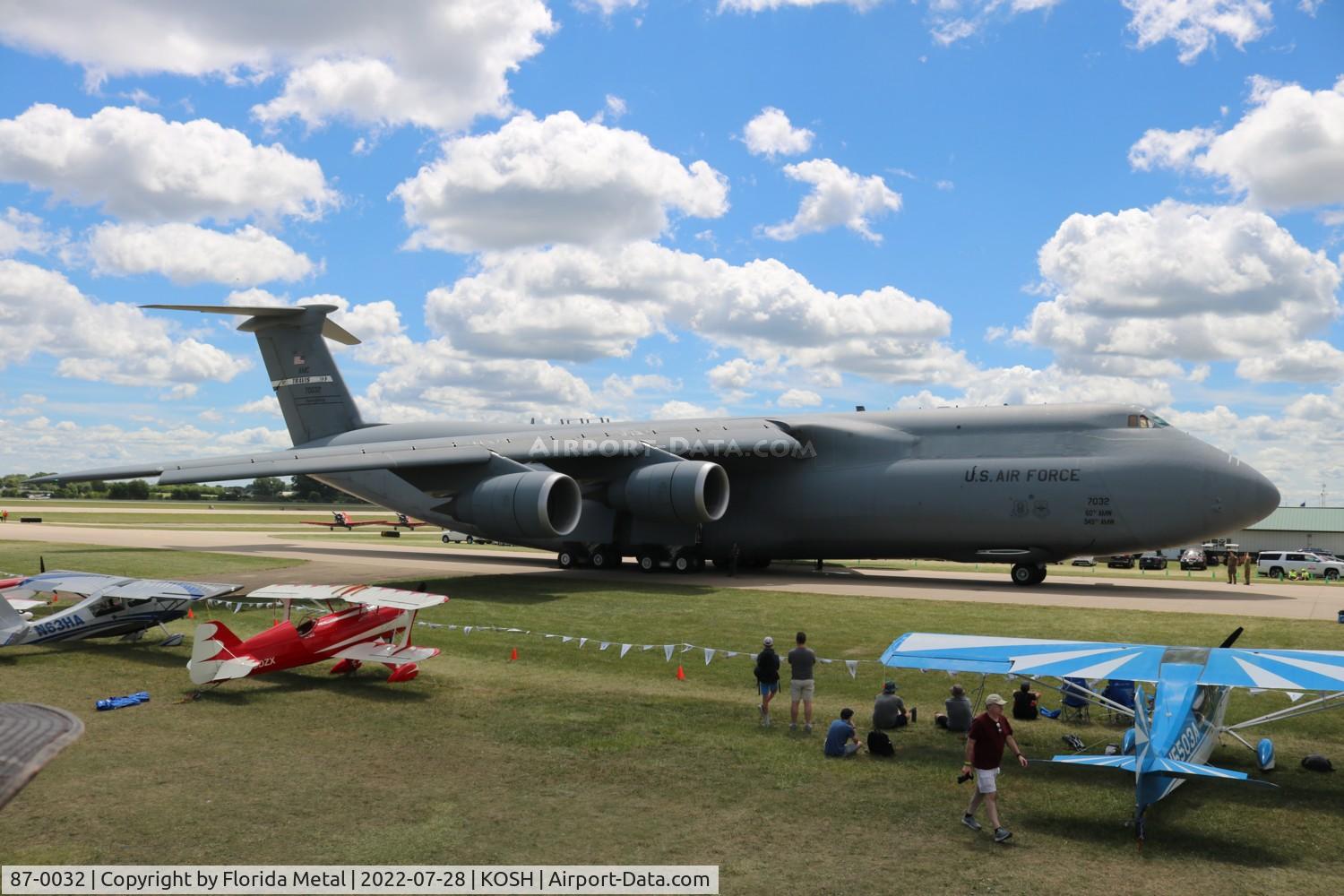 87-0032, 1987 Lockheed C-5M Super Galaxy C/N 500-0118, OSH 2022