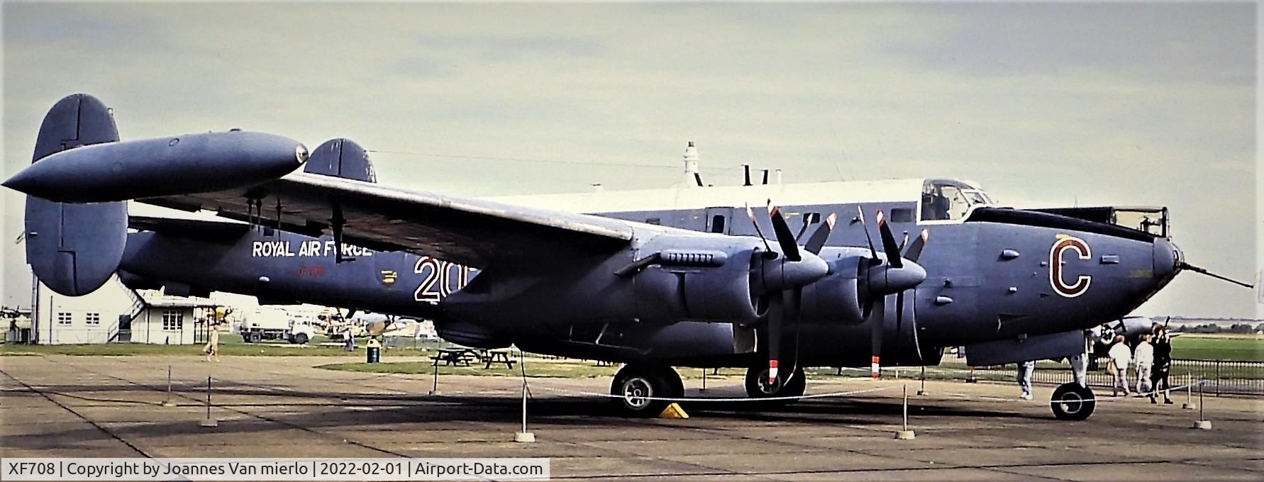 XF708, Avro 716 Shackleton MR.3/3 C/N Not found XF708, Slide scan