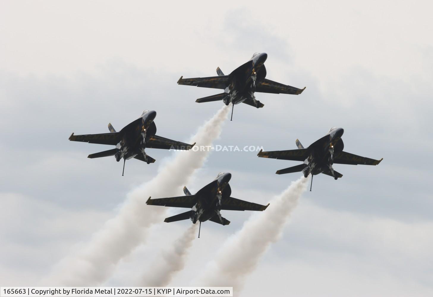 165663, Boeing F/A-18E Super Hornet C/N 1509/E017, Thunder Over Michigan 2022
