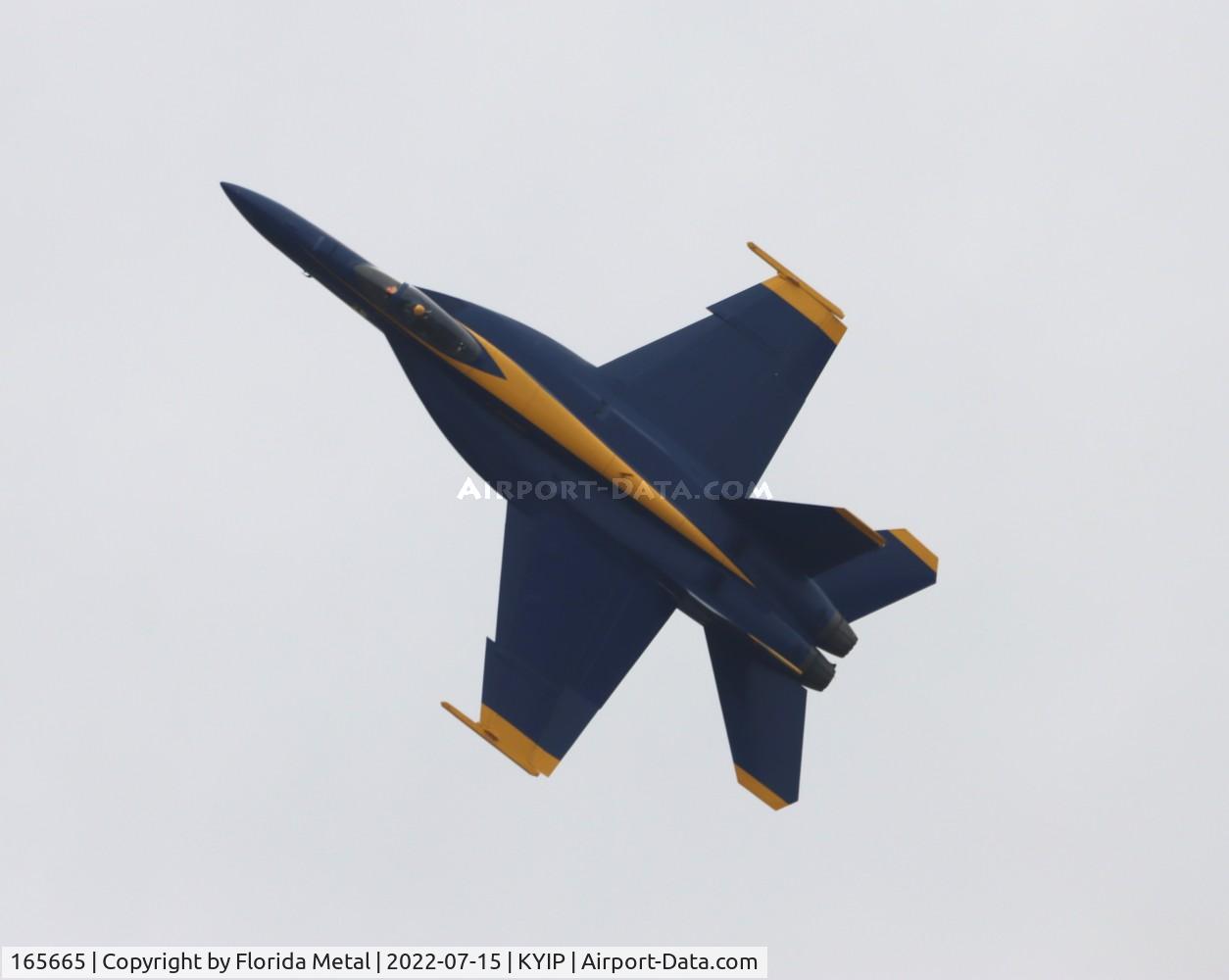 165665, Boeing F/A-18E Super Hornet C/N 1515, Thunder Over Michigan 2022
