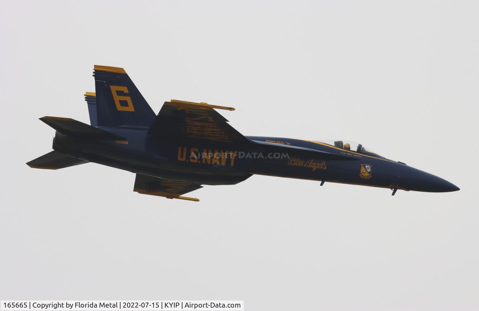 165665, Boeing F/A-18E Super Hornet C/N 1515, Thunder Over Michigan 2022