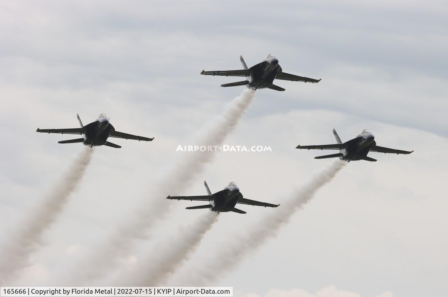 165666, Boeing F/A-18E Super Hornet C/N 1517/E020, Thunder Over Michigan 2022