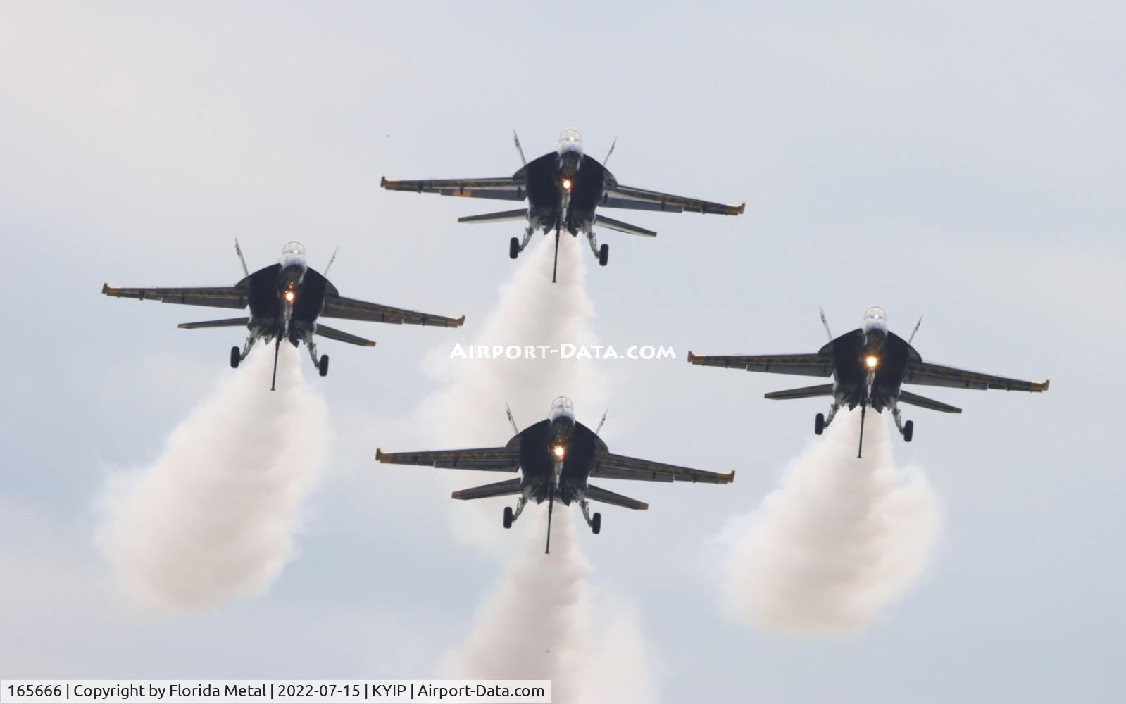 165666, Boeing F/A-18E Super Hornet C/N 1517/E020, Thunder Over Michigan 2022