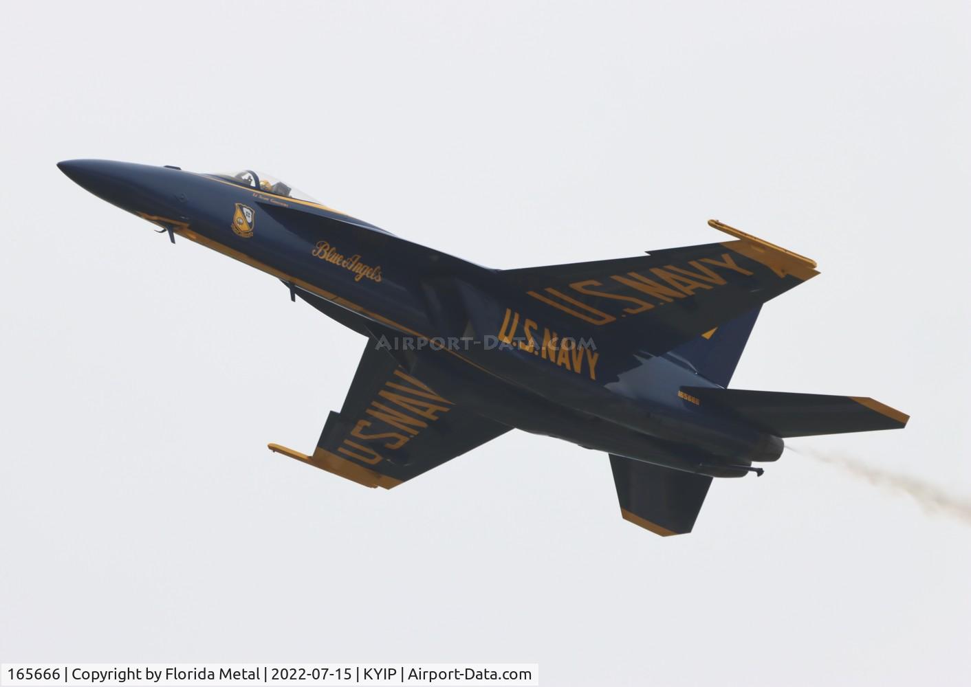 165666, Boeing F/A-18E Super Hornet C/N 1517/E020, Thunder Over Michigan 2022