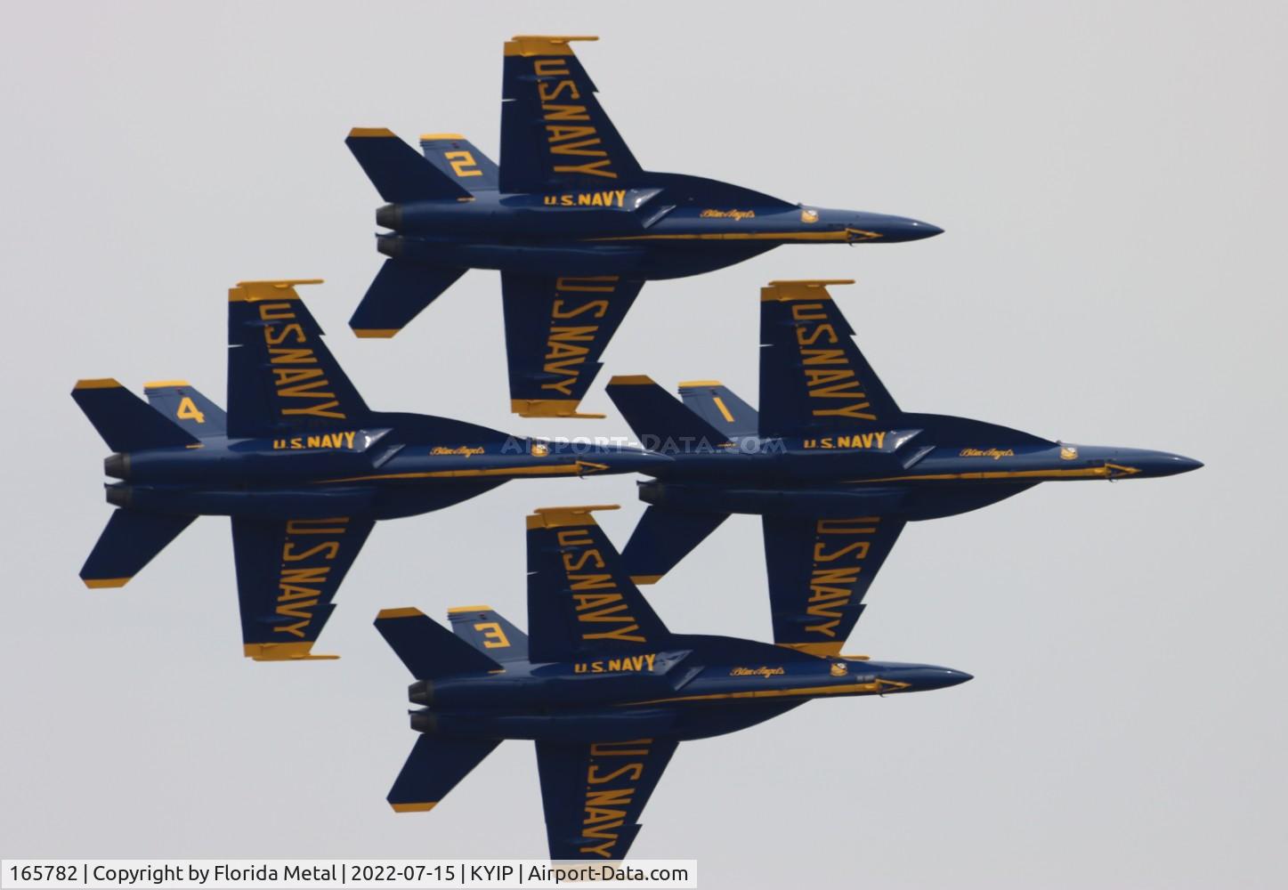 165782, Boeing F/A-18E Super Hornet C/N 1528/E025, Thunder Over Michigan 2022