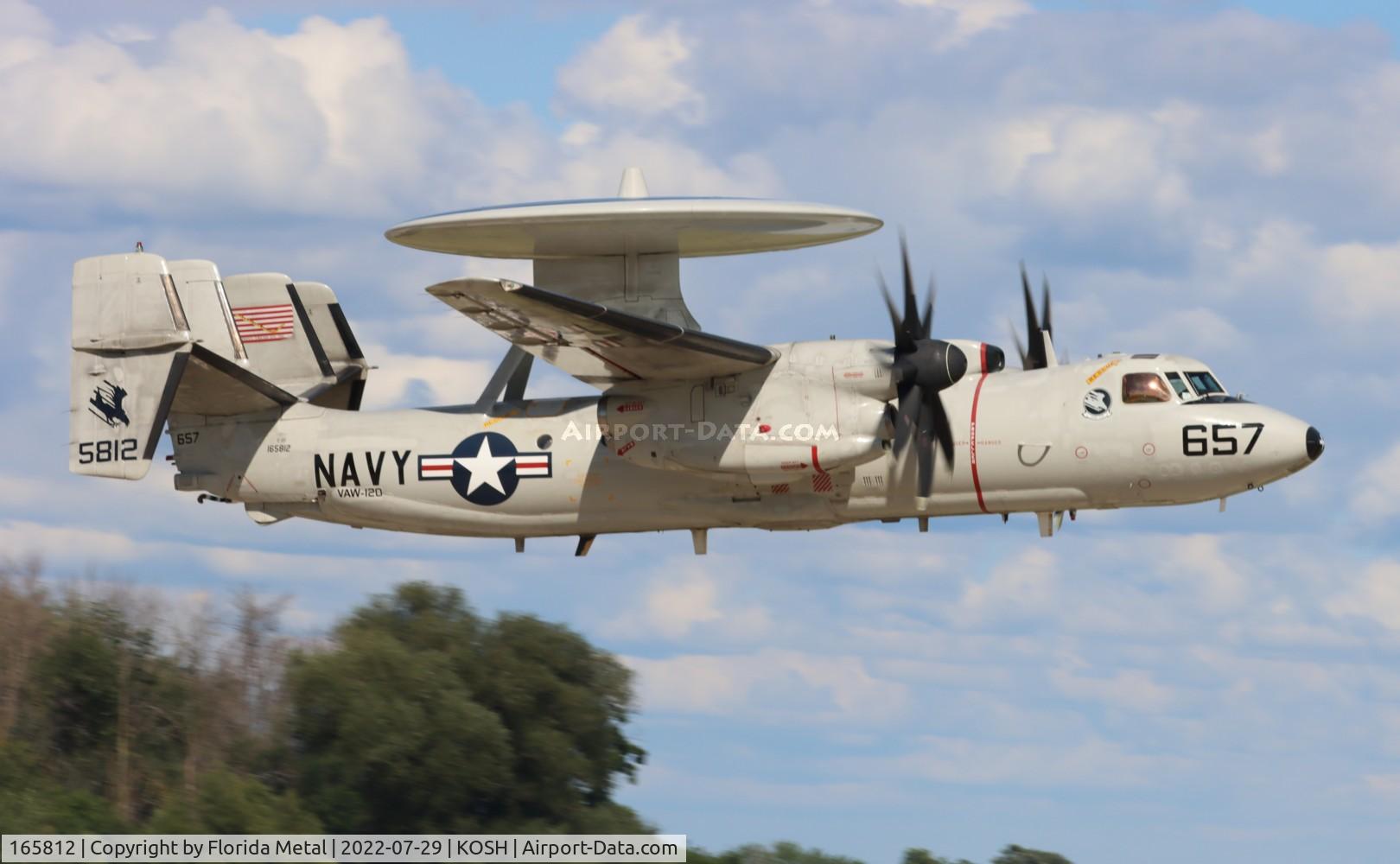 165812, Northrop Grumman E-2C Hawkeye 2000 C/N A183, OSH 2022