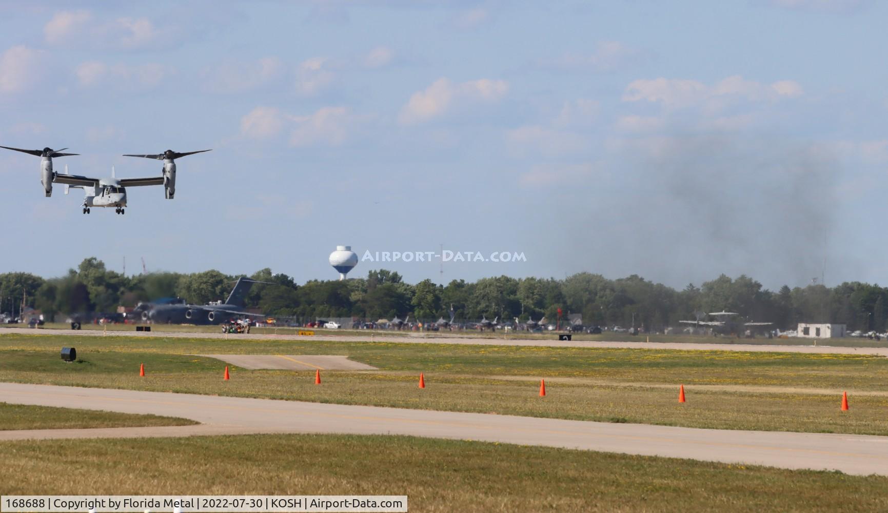 168688, Bell-Boeing MV-22B Osprey C/N D0348, OSH 2022