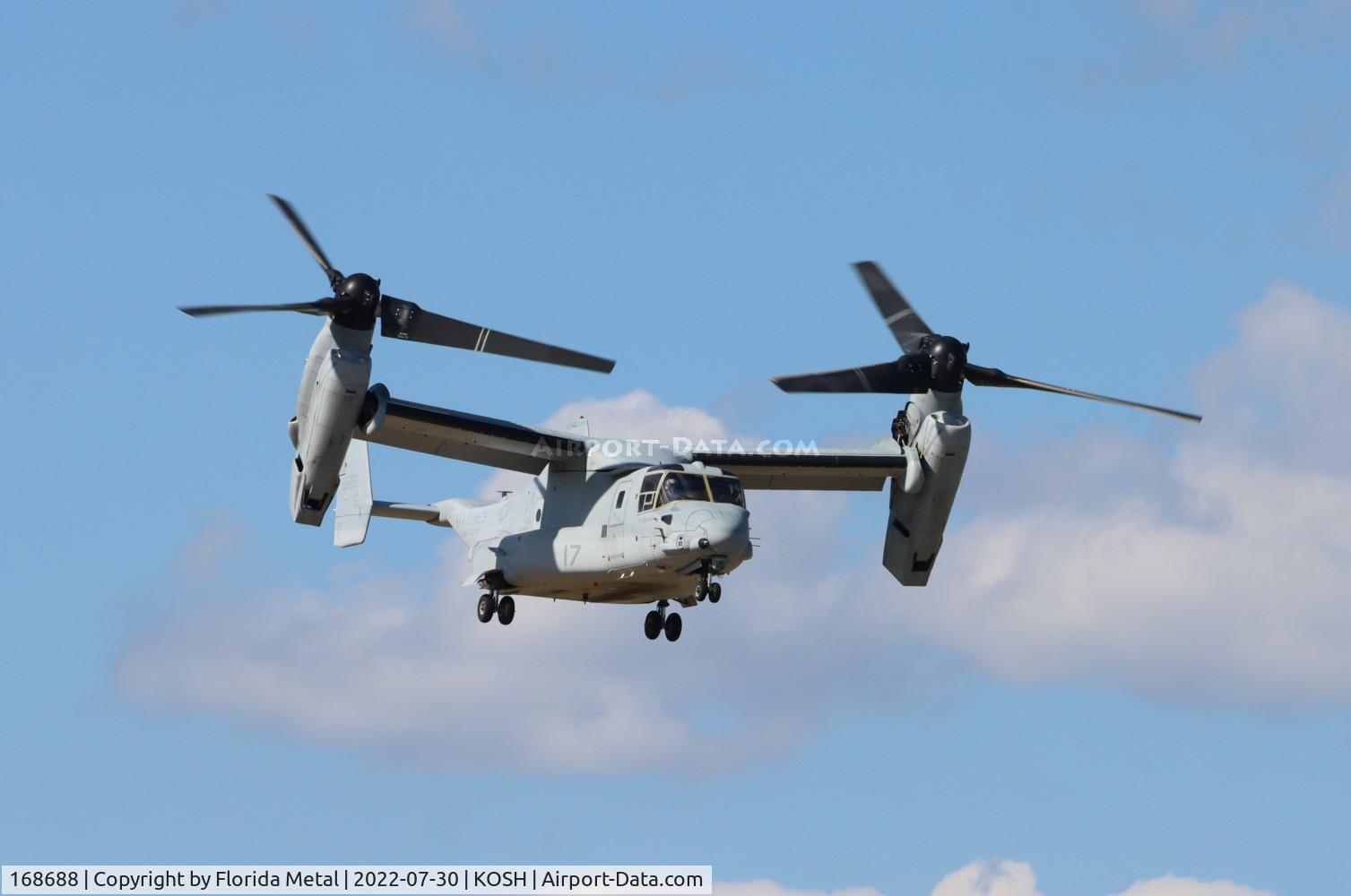 168688, Bell-Boeing MV-22B Osprey C/N D0348, OSH 2022